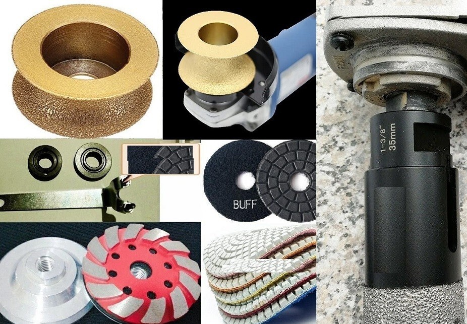 3/4″ 2″ Full Bullnose router bit STONE MARBLE GRANITE disc CERAMIC CORE BIT