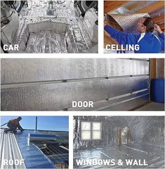 79″x39″ Engineered FOIL Reflective Foam Core Insulation RADIANT BARRIER Mat 5mm