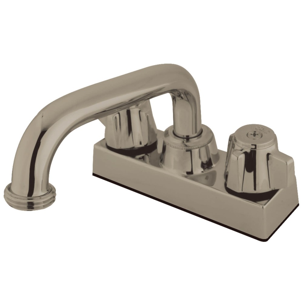 Kingston Brass KB471 Traditional 4 GPM Deck Mounted Double Handle – Nickel