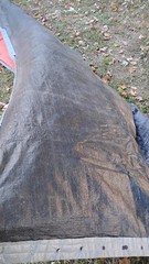 GRIP RITE – XR1625GR – 1 LAYER EXTREME CONCRETE CURING BLANKET ( 6′ X 25′ ) USED
