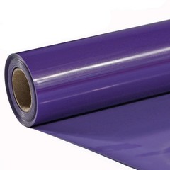 TUMIYA Purple Glossy HTV Vinyl Roll, 12” x 8ft, Adhesive Tape for T-Shirt, S…