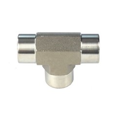 3 Way Stainless Steel Pipe Tee Fitting Female NPT