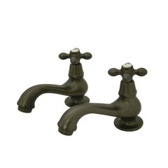 Kingston Brass KS110.AX Heritage 1.2 GPM Basin Tap Faucet – Bronze