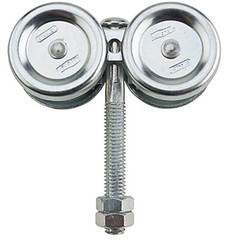NATIONAL N112-227 PAIR OF BARN DOOR Box Rail Hangers 225LB 7367501