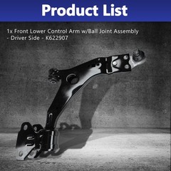 Front Left Lower Ctrl Arm w/Ball Joint Bush for 12-18 Ford Focus 14-22 Transit