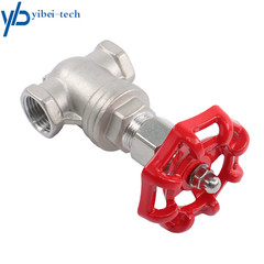 Heavy Duty Wheel Handle DN15 1/2″ NPT Stainless Steel Female Threaded Gate Valve