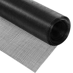 48″x102″ Windows Screen Mesh,Fiberglass Window Mesh, Door Black