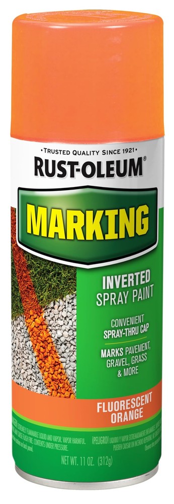 Rust-Oleum 1987830 Specialty Marking 1 Ounce (Pack of 1), Fluorescent Orange