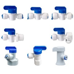 5Pcs Tank Ball Valve 1/4″ x1/4″ Tube for RO Water Reverse Osmosis Filter System
