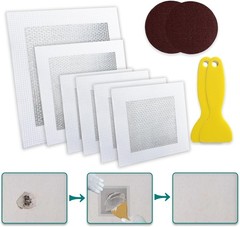 10 Pack Drywall Repair Kit for Large Holes, 4/6/8″ Dry Wall Patch Kits – New