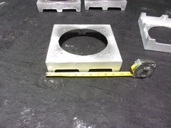 10×10 Post Base Column Base Plinth Heavy Aluminum Made in USA