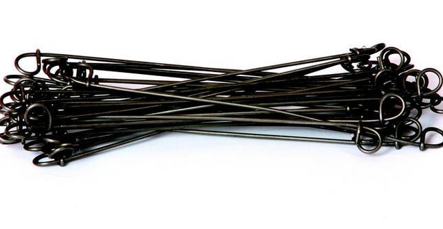 5-1/2″ Double Loop Rebar Wire Tie, 16ga Black Annealed, 5000 per bag, 16BA550