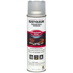 (Pack of 6) Rust-Oleum Industrial Choice CLEAR Inverted Marking Paint 17 oz