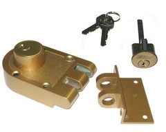 Ilco 535-53-41, Jimmyproof deadbolt lock – double cylinder