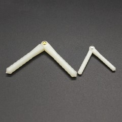 Plastic Needle Hinges Φ2.5×L43mm Φ4.5×L67mm Hinge For RC Airplane Model DIY
