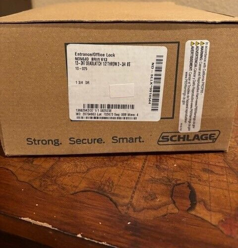 Schlage ND50JD (Office Function Lock) BRW Lever Design 613