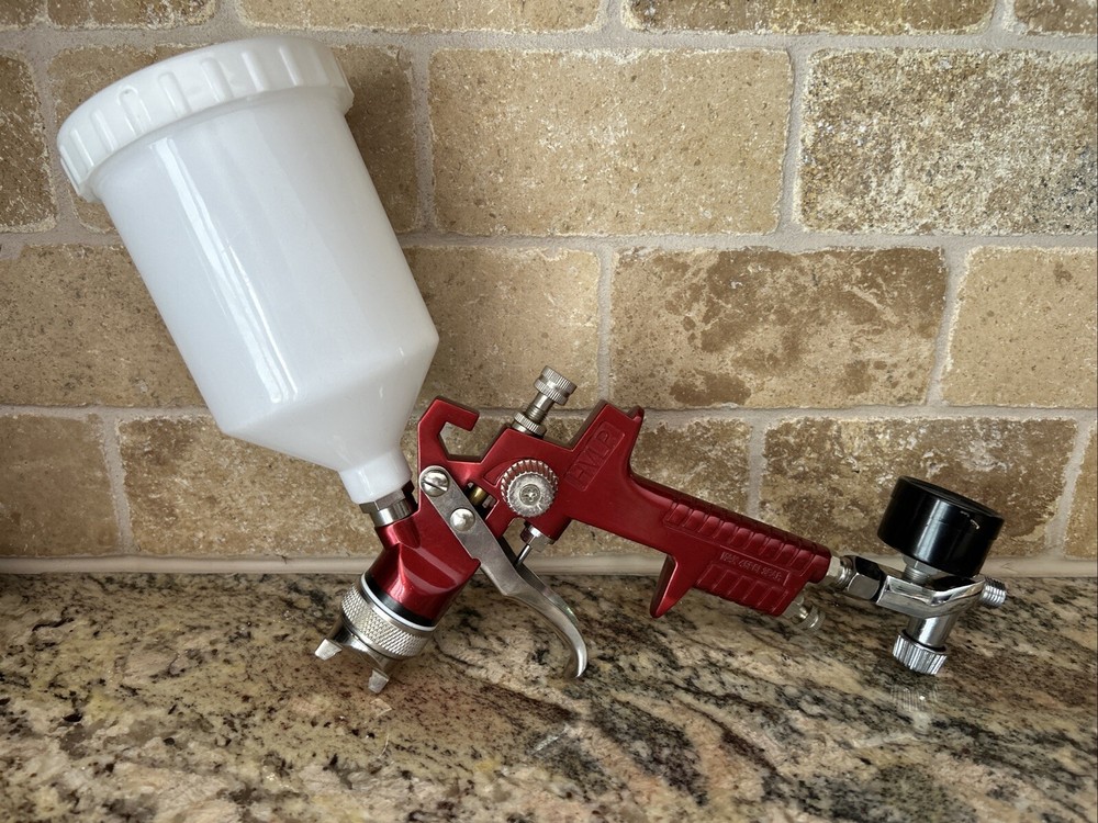 Vintage Artistan HVLP Spray Gun, Sprayer 1.4 nozzle with pressure gauge, NEW
