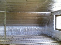 80″x40″ 197MiL Reflective Foam Insulation Heat Thermal Shield Radiant Barrier