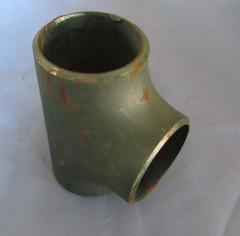 Weldbend 3″ Carbon Steel Tee Straight Fitting Butt Weld Sch40 Green USA J7L9688
