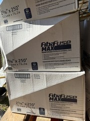 Case Of 10 Rolls FibaFuse 2-1/16″ X 250′ White Paperless Drywall Joint Tape