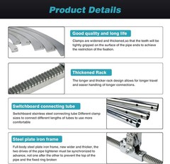 OpenBox Heavy Duty 200-600mm HDPE Corrugated Pipe Tensioner Tool Kit