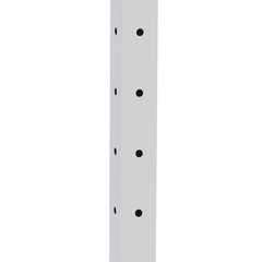 Stainless Steel Cable Railing Post Adjustable 0–90° Square Brushed Silver 36in