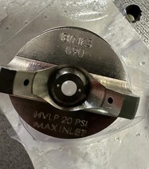 Binks 690 Air Cap with Ring