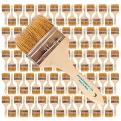 96 Pack – 3″ Chip Brushes for Paints, Stains, Varnishes, Glues & Gesso