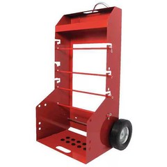 Dayton 34D659 Wire Spool Cart, Portable, H 51-3/8 In