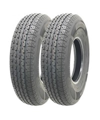 Free Country Set 2 Heavy Duty Trailer Tires ST205/90R15 (7.00R15)10 PR Load R…