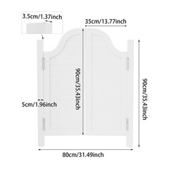 31*35 Inch Partition Door Swing Door Kitchen Entrances Partitionsfor Cafes Bars