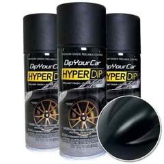 3 PACK – DYC HyperDip Aerosol Frozen Black (Satin) NEW