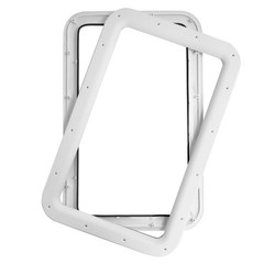 Hecasa 12 W X 21 H Rv Entry Entrance Door Window Frame Compatible Most Rv