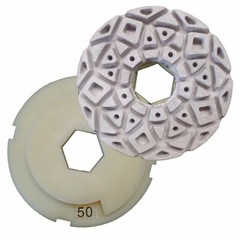 5 Inch SlayerLock 50 Grit Combo Pads for Engineered Stone & Quartz
