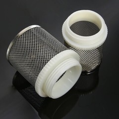 Stainless Steel Mesh Strainer Filter Check Valve Filter Cover 1/2″~4″ Thread