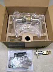 New Schlage Commercial S10D JUP 619 Jupiter Passage Lock, Satin Chrome