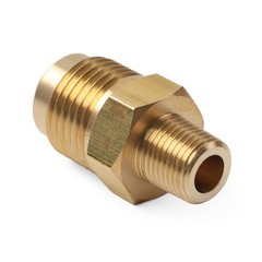 1/8 NPT Male to 3/8 SAE Flare Brass Pipe Fitting for Air Conditioning