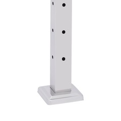 Stainless Steel Cable Railing Post 36 In Adjustable 0–90° Brushed Silver
