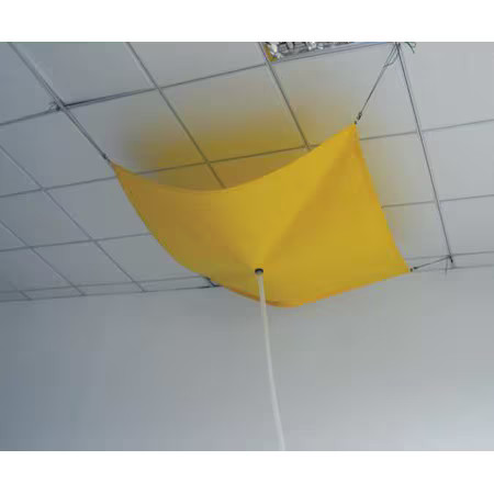 Roof Leak Diverter, 10 X 10 Ft, Pvc, 10C891