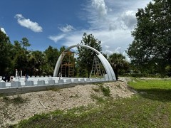 40′ DuroSPAN Steel Arch BLDG Certified Hand Welded Industrial Base Plate DiRECT
