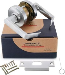 New Passage Door Lawrence Commercial Handle Chrome Finished Entry Door Lever