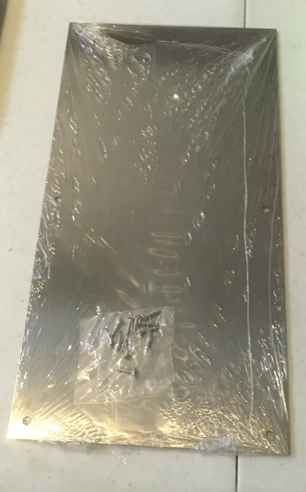 Rockwood 70F.32DStainless Steel Standard Push Plate 8” X 16”