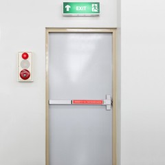 Push Bar Door Locks Metal Panic Bar For Exit DoorsExterior Lever 65cm SALE