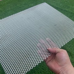 16″x12″ Stainless Steel Expanded Metal 19 Gauge 0.2″x0.4″ Holes Expanded & Pe…