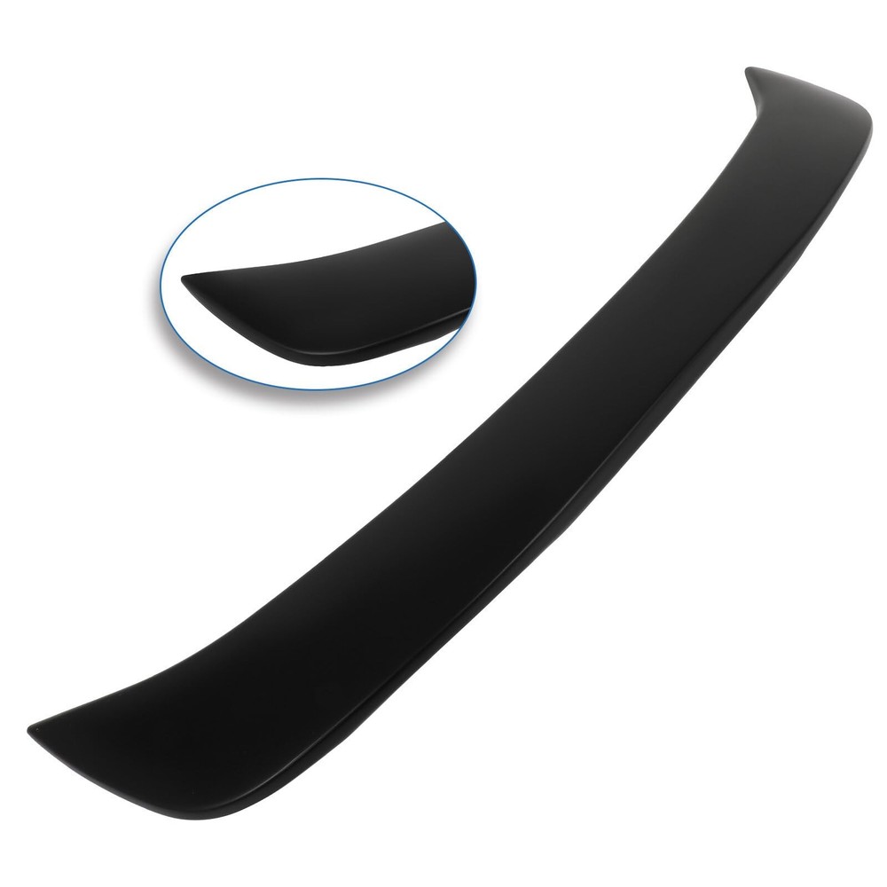 Rear Trunk Spoiler Wing 3rd Brake Light ABS Matte Black 1998-2002 Toyota Corolla