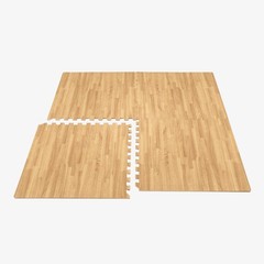 Forest Floor 3/8 Inch Thick Printed Foam 24″L x 24″W x 0.4″Th, White Oak