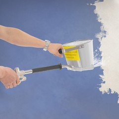 4L/0.88 Gallon Stucco Hopper Cement Sprayer Texture Cement Stucco Sprayer 2600W