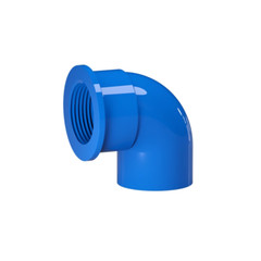 PVC 90° Elbow Bend Pipe Fitting BSP Solvent Weld x Threaded 20/25/32/40/50/63 mm