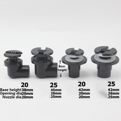 Water Tank Drain Joint Through-type Drain Joint Fish Tank Strong Drain Joints