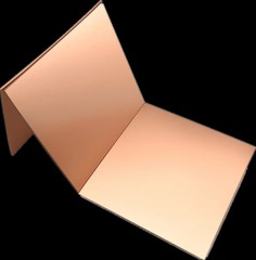 2x 0.5/0.8/1/2/1.5/3x100x100mm Copper Sheet Plate Mould Contruction Pad 10×10